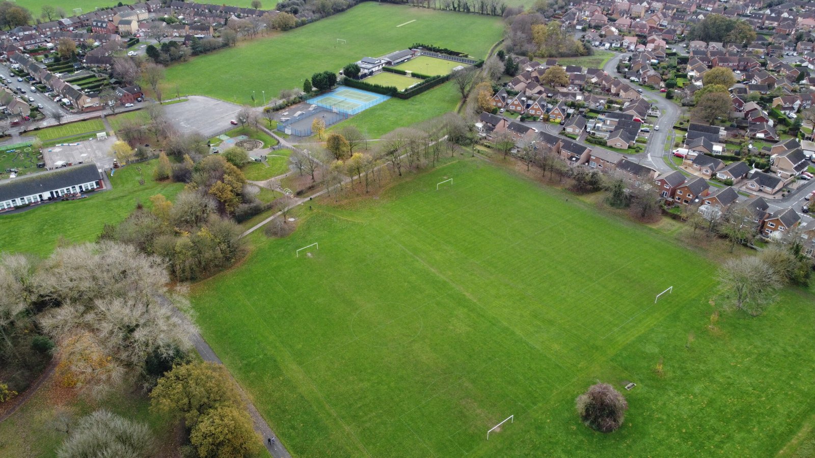 Clemson's Park - Aerial View