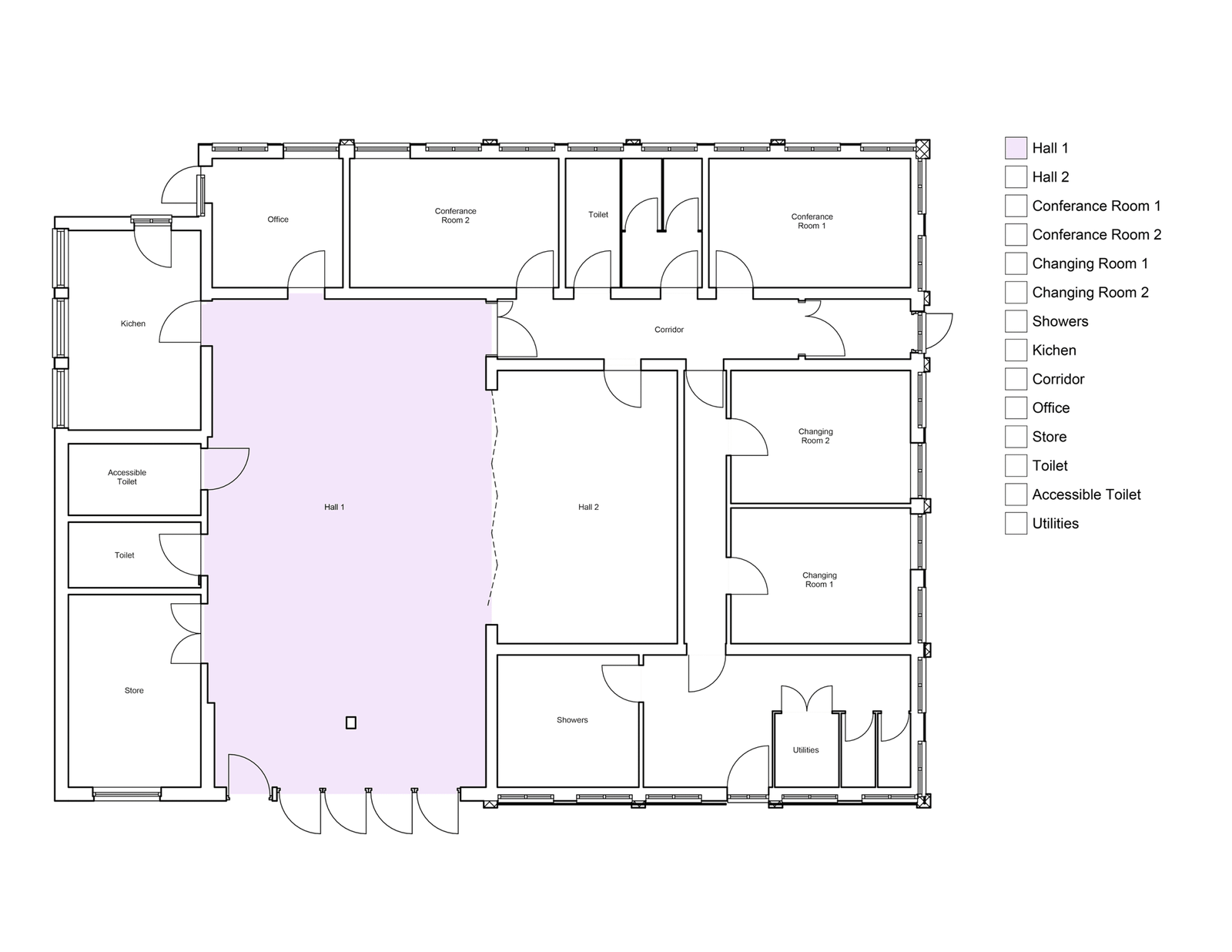 Hall 1 - Main Event Hall